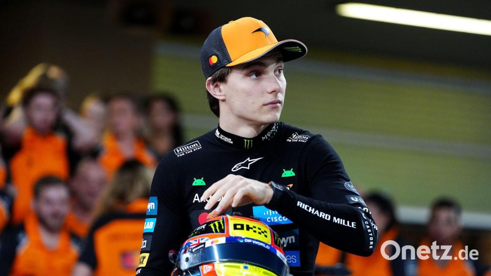 So lange sah Oscar Piastri wie der Top-Kandidat auf den Titel aus. Bild: David Davies/PA Wire/dpa