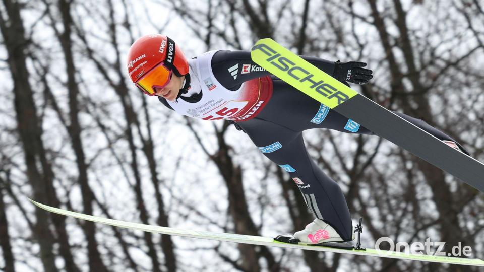 Katharina Schmid ist noch nicht in Form. Bild: Grzegorz Momot/PAP/dpa