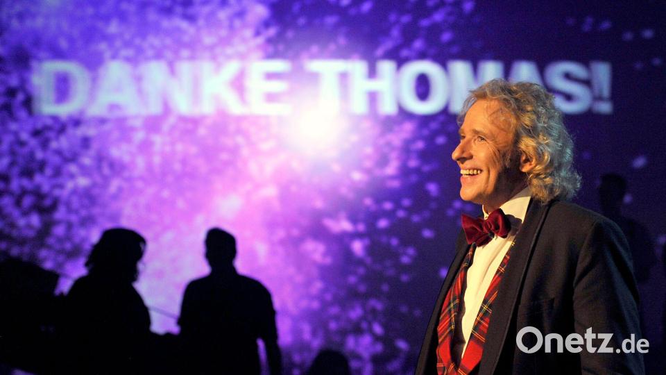 2011 wurde Gottschalk zum zweiten Mal als „Wetten, dass..?“-Moderator verabschiedet. Bild: picture alliance / dpa