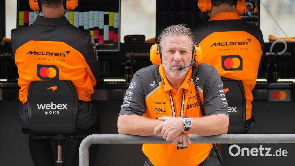 Nun doch: Wenn es drauf ankommt, wird McLaren eine Stallorder ausgeben. Bild: Darko Bandic/AP/dpa
