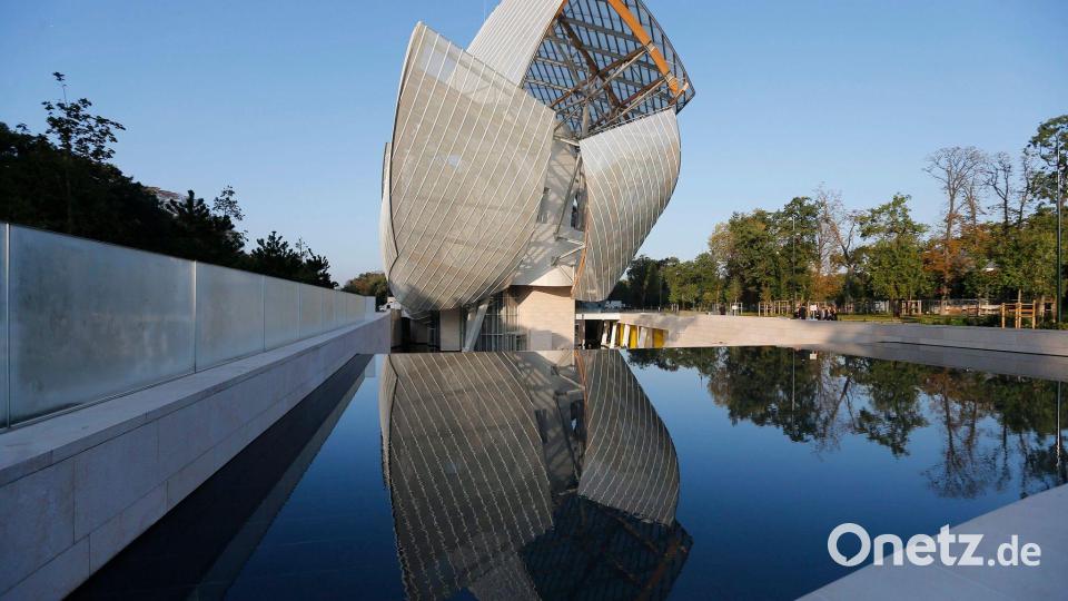 Die Louis Vuitton Foundation for Creation in Paris. (Archivfoto) Bild: Ian Langsdon/epa/dpa