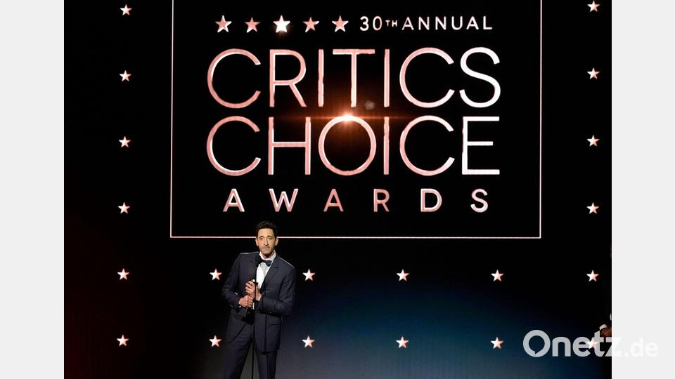 Die Critics Choice Awards zeichnen Film- und Fernsehproduktionen aus. (Archivbild) Bild: Chris Pizzello/Invision/AP/dpa