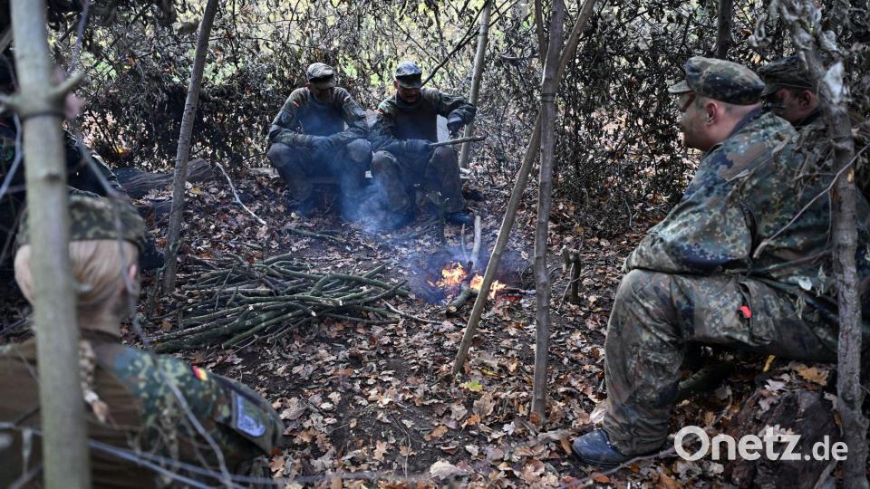Medientag zur Basisausbildung bei der Bundeswehr Bild: Federico Gambarini/dpa