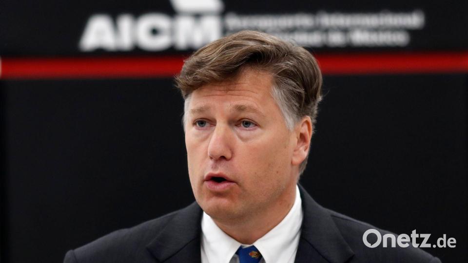 Der Vize-Außenminister der USA, Christopher Landau, legte am Samstag mit neuer Kritik an Europa nach. (Archivbild) Bild: Eduardo Verdugo/AP/dpa