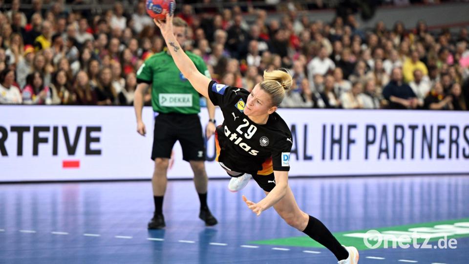 Kapitänin Antje Döll ist bislang die erfolgreichste Werferin im DHB-Team. Bild: Federico Gambarini/dpa