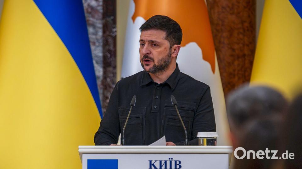 Selenskyj entlässt Jermak auch aus Sicherheitsrat. Bild: Dan Bashakov/AP/dpa