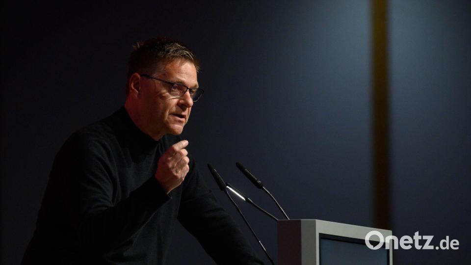 Der frühere Fußballmanager Oliver Ruhnert soll als neuer Generalsekretär die nächsten Wahlkämpfe organisieren. Bild: Klaus-Dietmar Gabbert/dpa