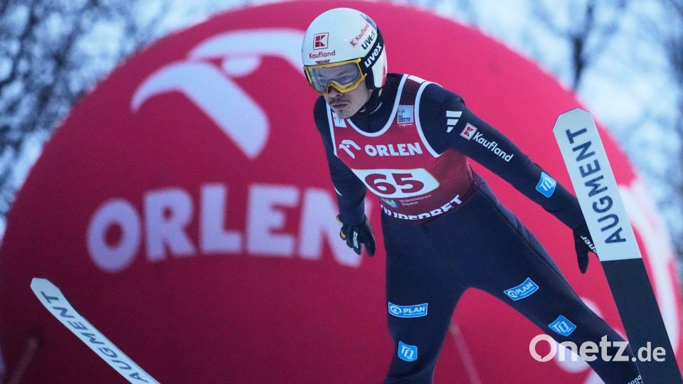 Trumpfte in Wisla zweimal auf: Philipp Raimund. Bild: Czarek Sokolowski/AP/dpa