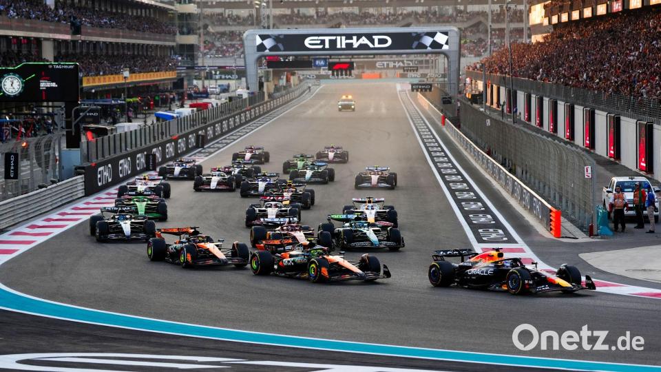 Max Verstappen verteidigt souverän die Pole. Bild: David Davies/PA Wire/dpa