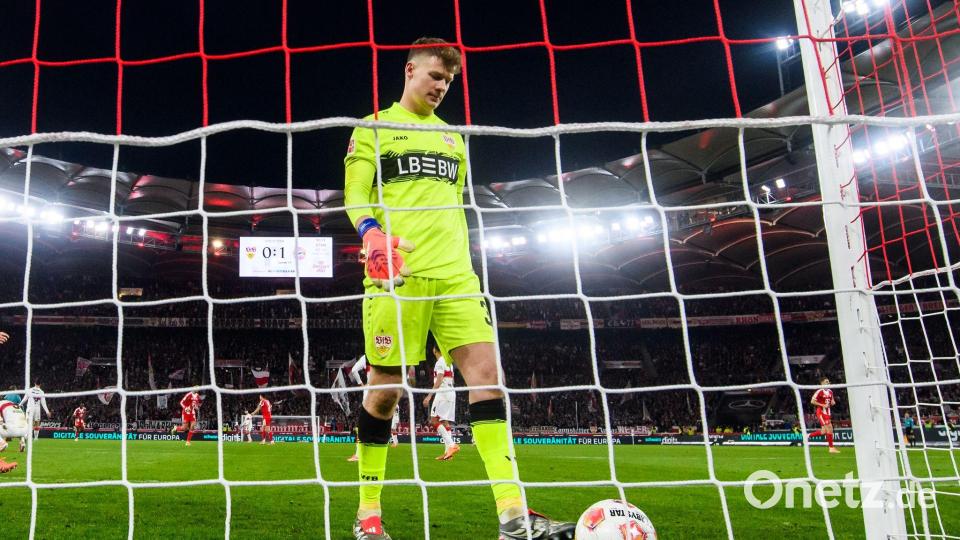Erwischte einen schwachen Tag: VfB-Keeper Alexander Nübel. Bild: Tom Weller/dpa