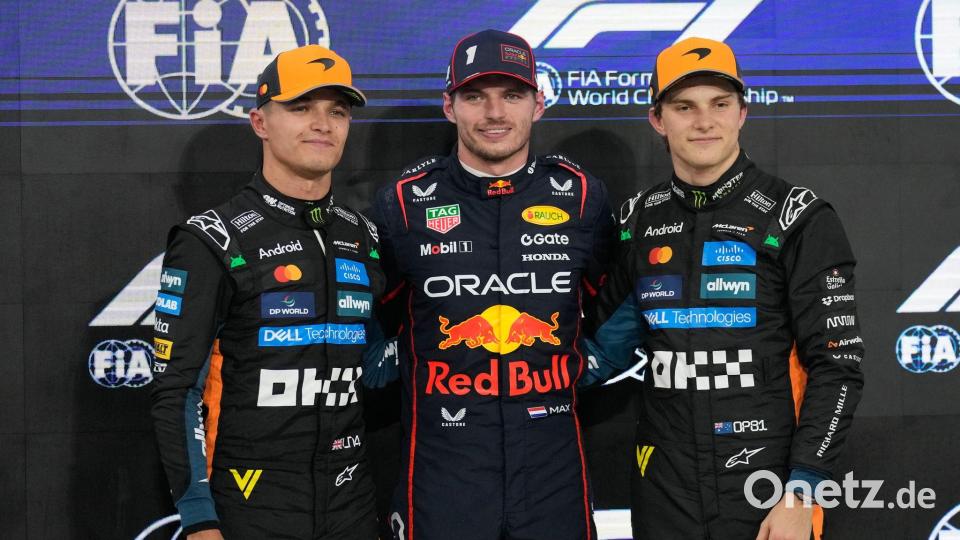 Einer der drei wird am Sonntag den Titel holen. Bild: Darko Bandic/AP/dpa