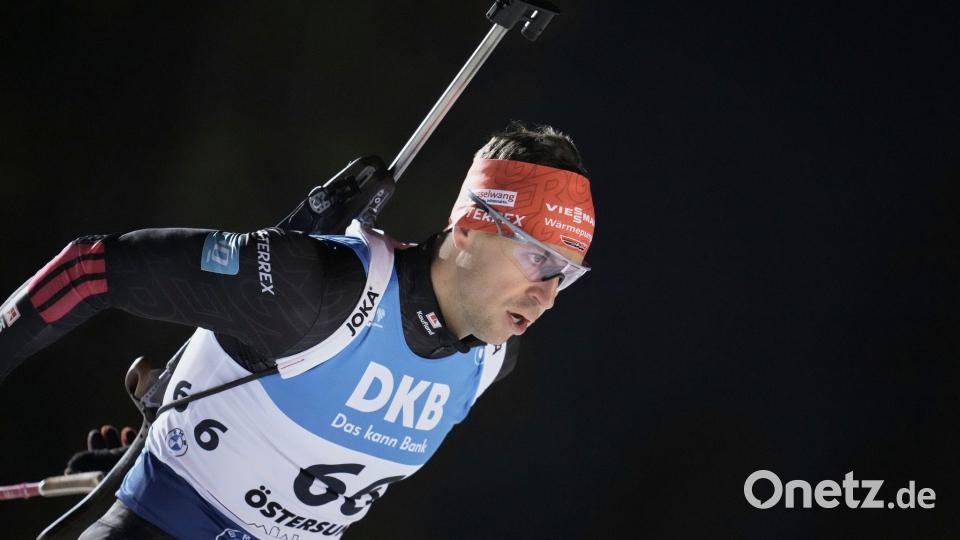 Philipp Nawrath wurde bester Deutscher in der Verfolgung. Bild: Björn Larsson Rosvall/TT News Agency/AP/dpa