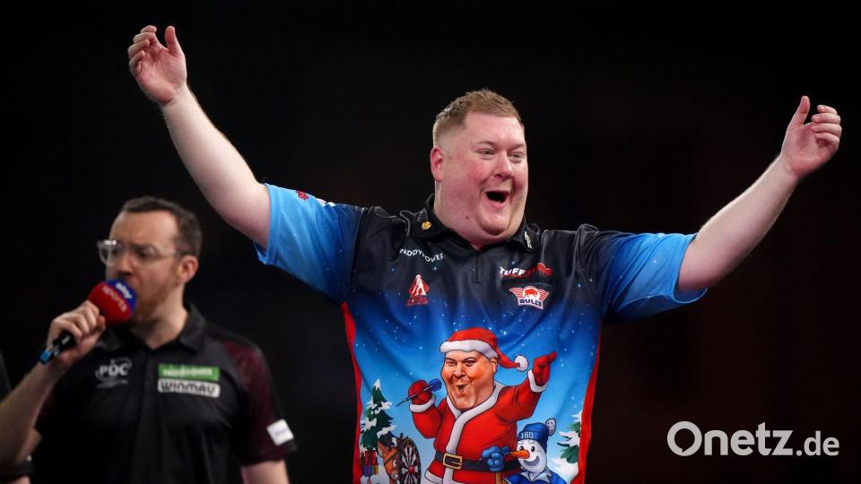 Ricky Evans steht symbolisch für außergewöhnliche Typen im Darts. (Archivbild) Bild: Bradley Collyer/PA Wire/dpa