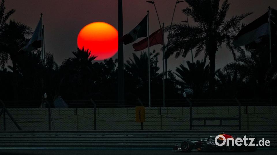 Fast ein Bilderbuch-Saisonende von Verstappen - zwei Punkte fehlten aber zum erneuten Titel. Bild: Altaf Qadri/AP/dpa