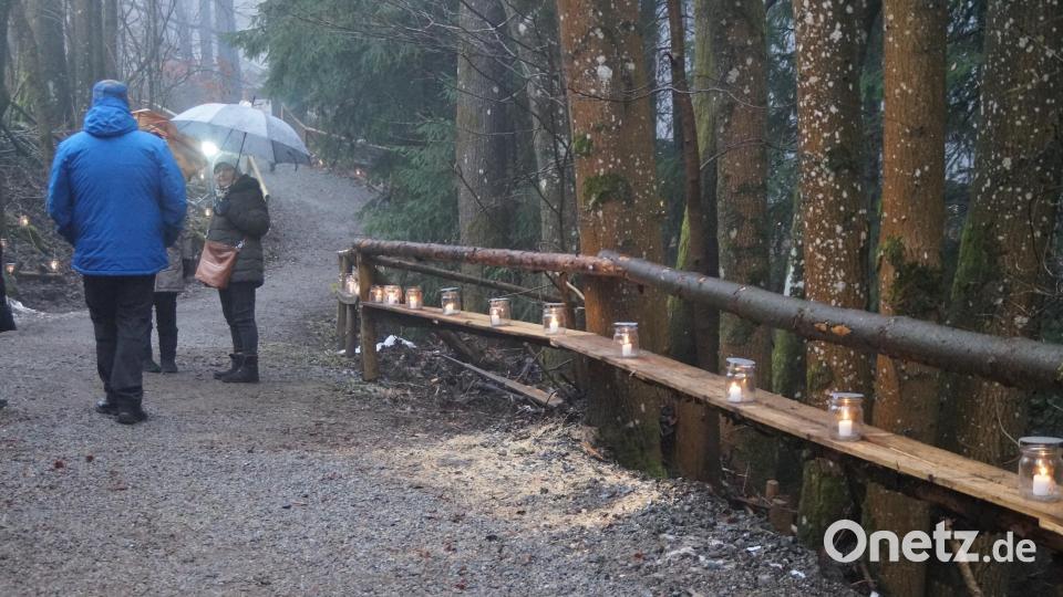 Lichter so weit das Auge reicht. Bild: wel