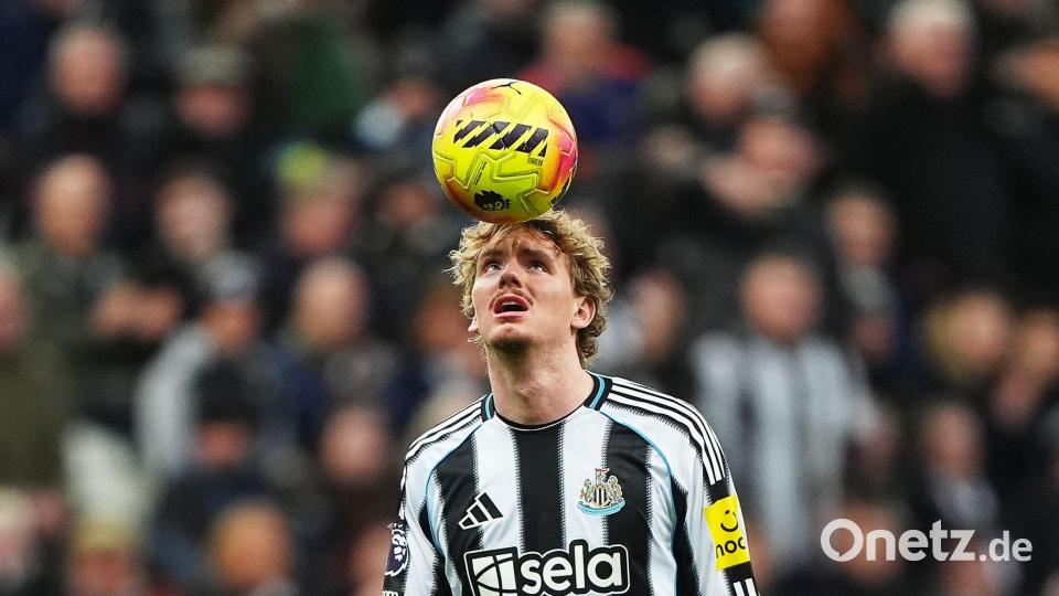 Ist schnell in England angekommen: Nick Woltemade. Bild: Owen Humphreys/PA Wire/dpa