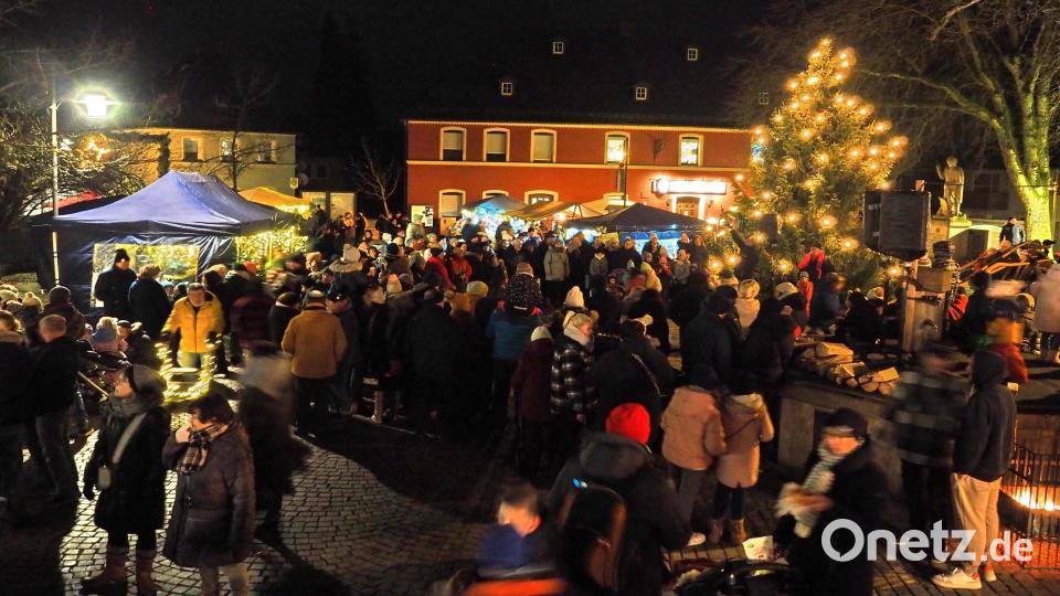 Groß war der Andrang im vergangenen Jahr beim Adventsmarkt Kirchenlaibach. Archivbild: whü