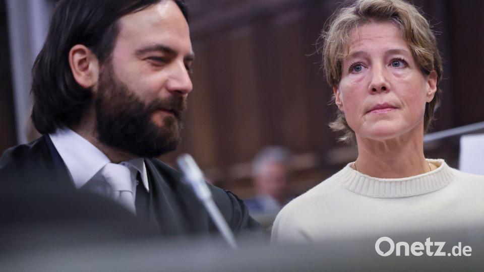 Unternehmerin Christina Block wird von Rechtsanwalt Ingo Bott vertreten. Bild: Christian Charisius/dpa/Pool/dpa