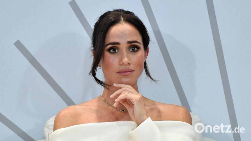 Herzogin Meghan hat ihren Vater kontaktiert. (Archivbild) Bild: Evan Agostini/AP/dpa