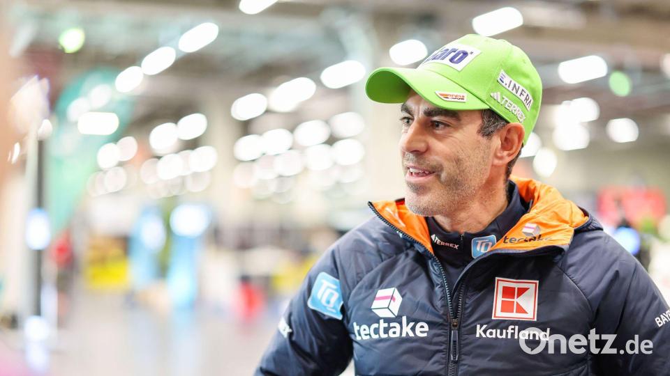 Tobias Reiter soll die deutschen Biathleten weiter nach vorn bringen. (Archivbild) Bild: Daniel Löb/dpa