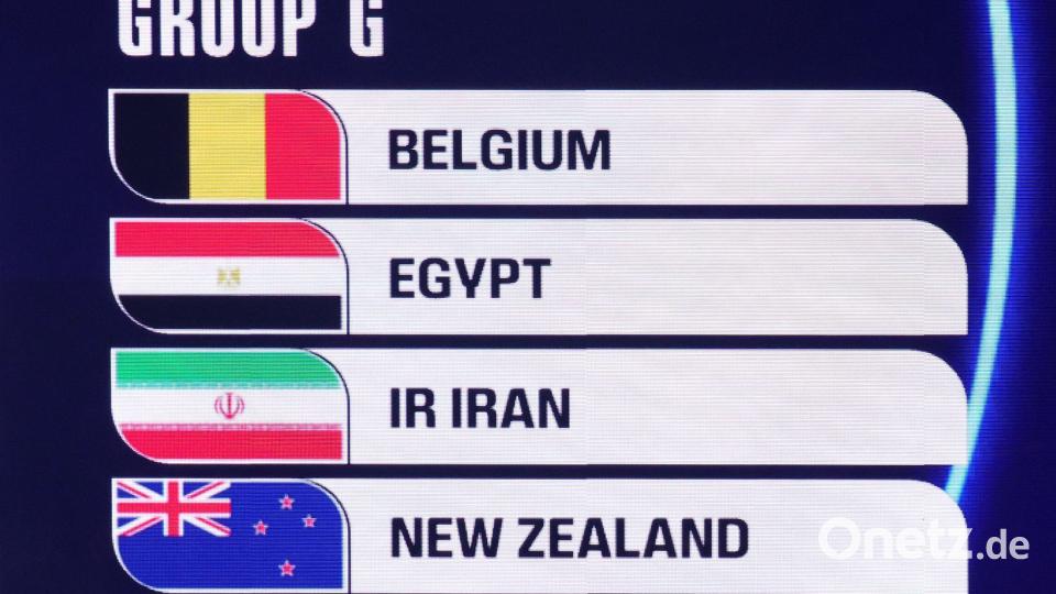 Ägypten und der Iran treffen in der WM-Vorrundengruppe G aufeinander. (Archivbild) Bild: Sam Corum/PA Wire/dpa