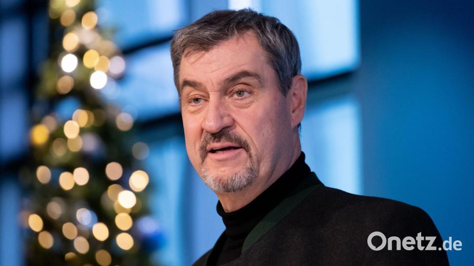 CSU-Chef Markus Söder geht der EU-Vorschlag zum Verbrenner-Aus nicht weit genug. (Archivbild) Bild: Sven Hoppe/dpa