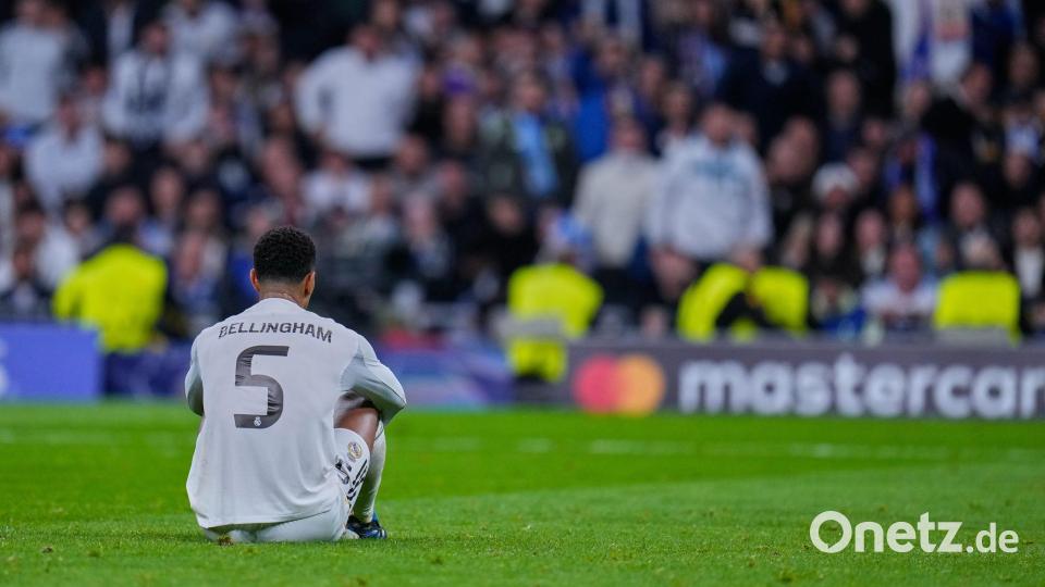 Jude Bellingham als Sinnbild der Tristesse bei Real Madrid. Bild: Manu Fernandez/AP/dpa