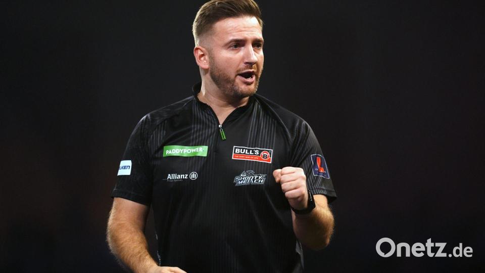 Arno Merk überzeugte beim WM-Auftakt in London. Bild: Adam Davy/PA Wire/dpa