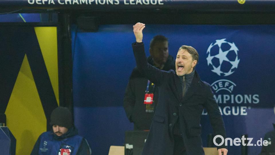 Viel zu motzen gab es diesmal für Niko Kovac Bild: Bernd Thissen/dpa