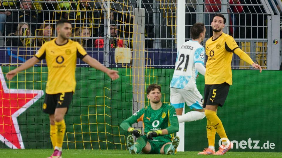 Die BVB-Profis waren nach dem 2:2 gegen den norwegischen Außenseiter bedient Bild: Bernd Thissen/dpa