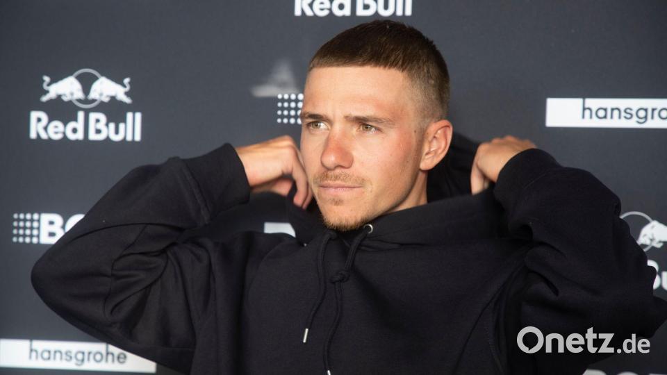 Der neue Star im Team: Doppel-Olympiasieger Remco Evenepoel Bild: Clara Margais/dpa