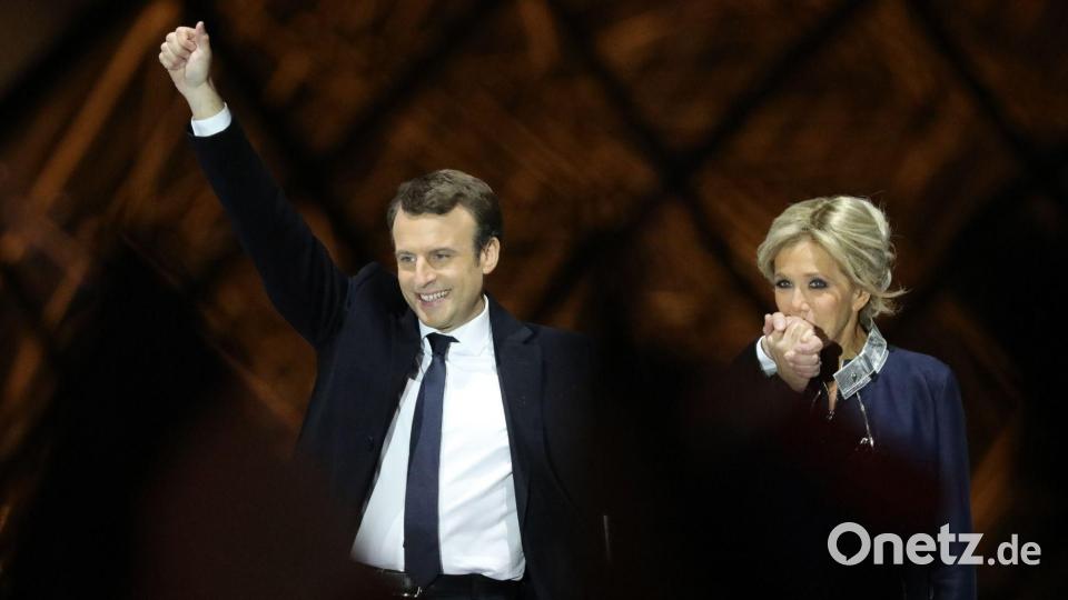 Emmanuel Macron wurde 2017 französischer Präsident. (Archivbild) Bild: picture alliance / Michael Kappeler/dpa