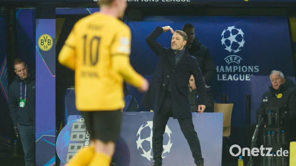 Niko Kovac hatte am Mittwoch viel Grund zu schimpfen Bild: Bernd Thissen/dpa