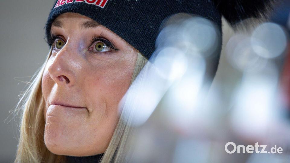 Hofft auf eine weitere Olympia-Medaille: Lindsey Vonn. (Archivbild) Bild: Jens Büttner/dpa