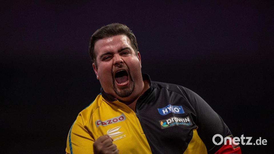 Größter Erfolg: Clemens erreichte im Januar 2023 das WM-Halbfinale. Bild: Steven Paston/Press Association/dpa