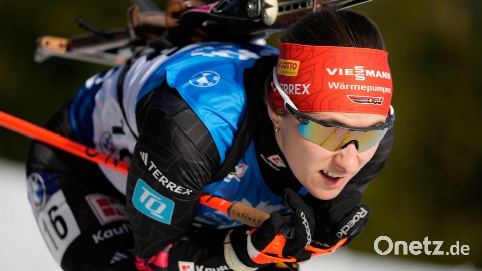 Janina Hettich-Walz kommt noch nicht in Schwung. Bild: Matthias Schrader/AP/dpa