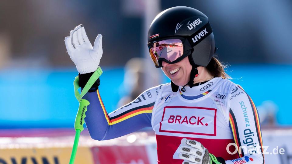 Guter Saisoneinstieg: Kira Weidle-Winkelmann fuhr in St. Moritz in die Top Ten. Bild: Gabriele Facciotti/AP/dpa