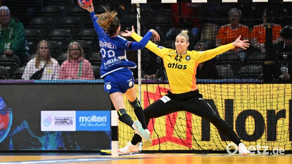 Katharina Filter gehört inzwischen du den besten Torfrauen der Welt. Bild: Federico Gambarini/dpa