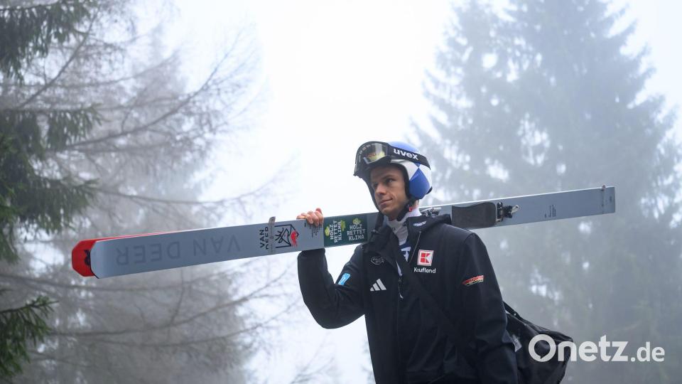 Aktuell ratlos: Olympiasieger Andreas Wellinger. Bild: Hendrik Schmidt/dpa