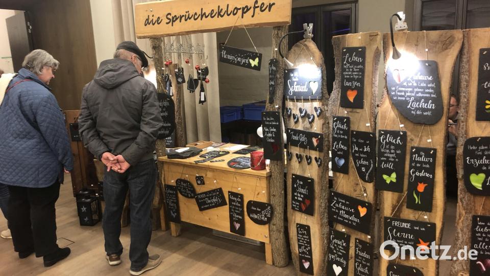 Der Brauhaussaal im Tagungszentrum war erneut zu einer Verkaufsstätte geworden. Bild: wro