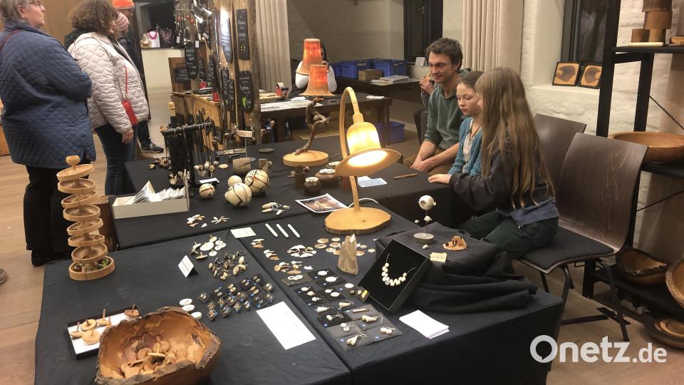 Der Brauhaussaal im Tagungszentrum war erneut zu einer Verkaufsstätte geworden. Bild: wro