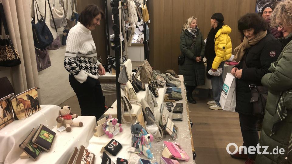 Der Brauhaussaal im Tagungszentrum war erneut zu einer Verkaufsstätte geworden. Bild: wro