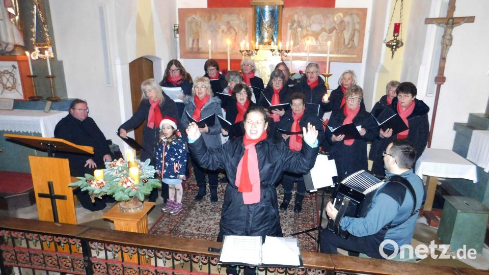 Der Landfrauenchor trat auf. Bild: whü