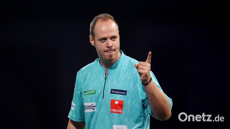 Hopp jubelt in London in Richtung seiner Box. Bild: John Walton/PA Wire/dpa