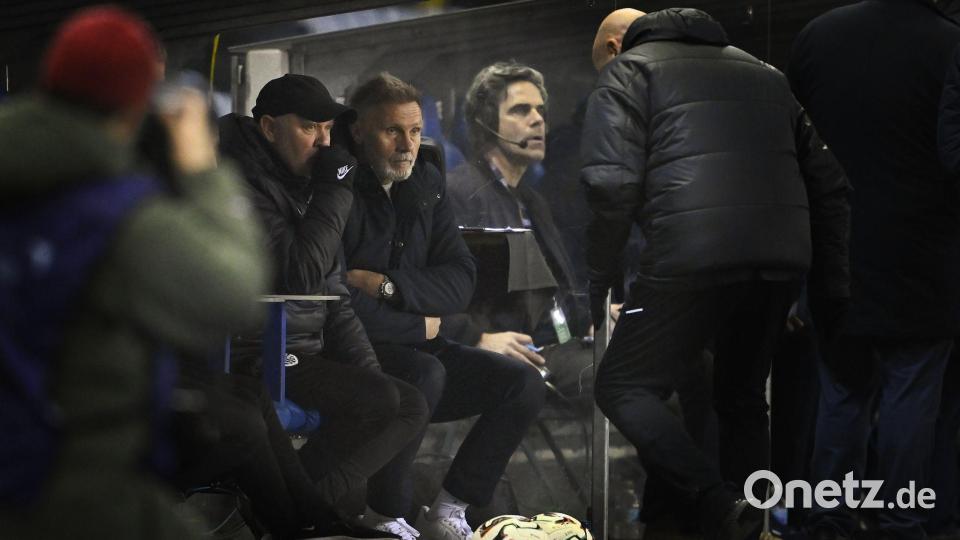 Das 1:1 gegen Westerlo war Thorsten Finks letztes Spiel als Genk-Trainer. Bild: Johan Eyckens/Belga/dpa