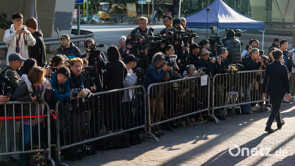 Das öffentliche Interesse an dem Fall war groß. Bild: Chan Long Hei/AP/dpa