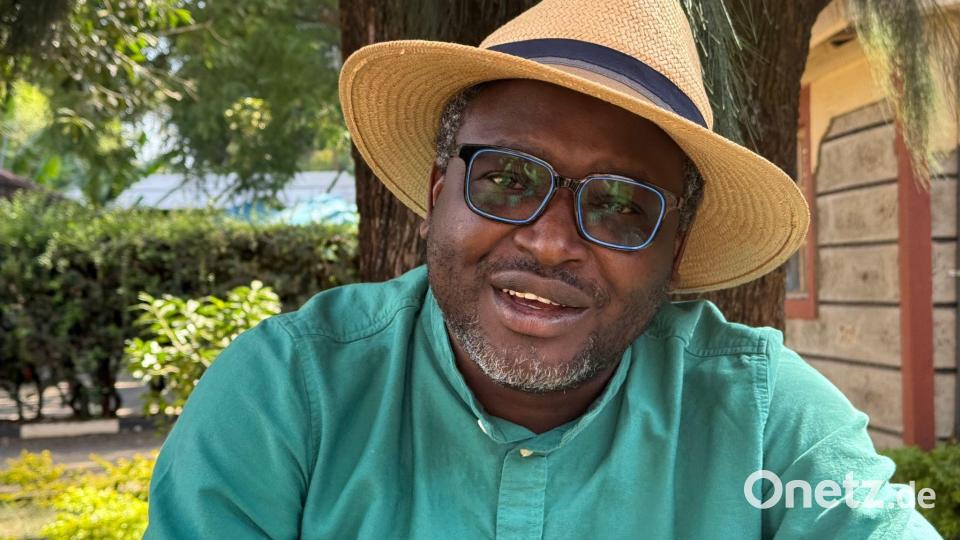 Kennedy Odede wurde in diesem Jahr für seine Graswurzelorganisation Shofco mit dem Nelson Mandela-Preis ausgezeichnet. (Archivbild) Bild: Eva Krafczyk/dpa