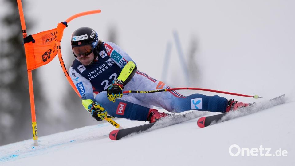 Rückkehr in den Weltcup: Aleksander Aamodt Kilde Ende November in Copper Mountain. (Archivbild) Bild: Robert F. Bukaty/AP/dpa