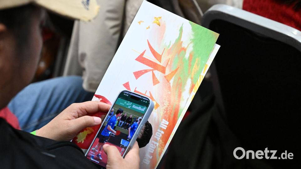 Chinesische Fans in der deutschen Bundesliga. Bild: Carmen Jaspersen/dpa