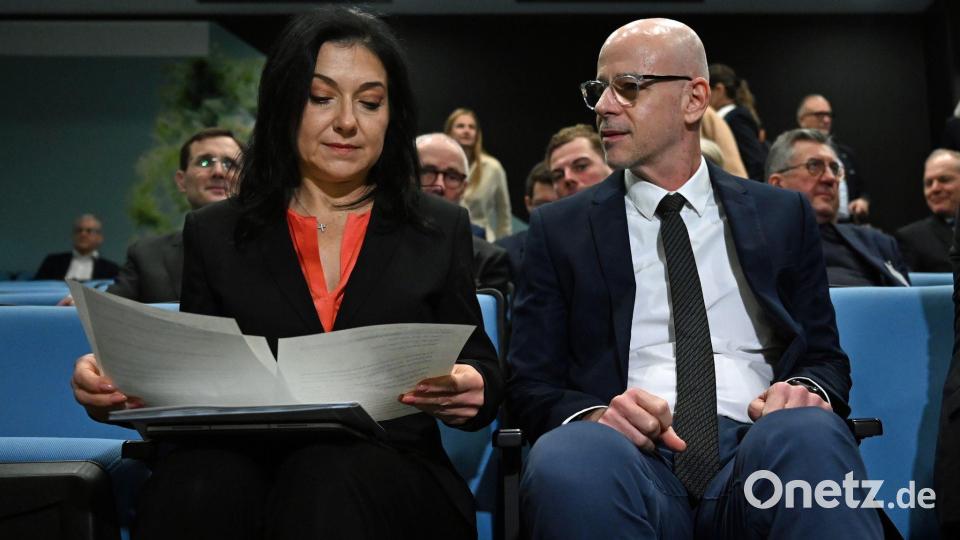 Wirtschaftsministerin Reiche informiert sich über Israels Wirtschaft Bild: Elisa Schu/dpa